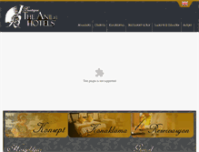 Tablet Screenshot of anilhotels.com